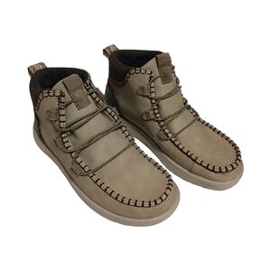 Hey Dude Eloise Boots Womens Recycled Leather Oak Comfort Casual Tan Brown 8